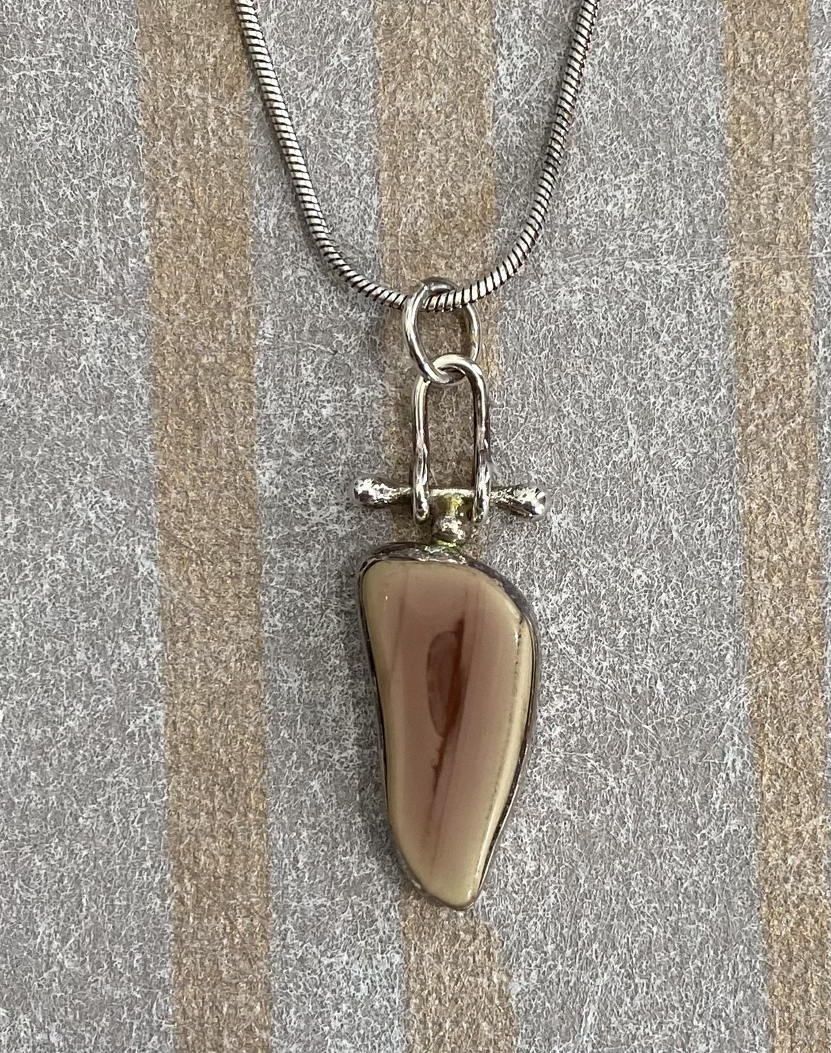 Imperial Jasper
Sterling
$90  Pendant only