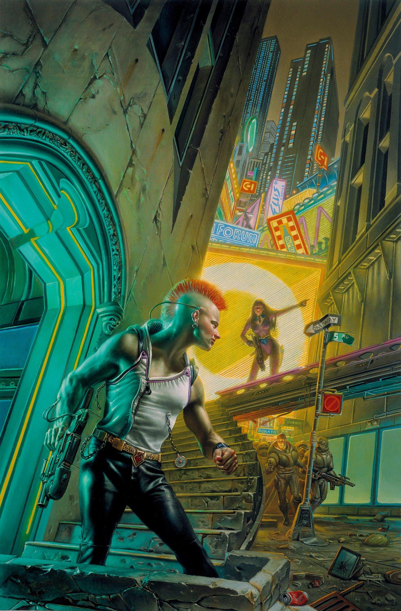 Cyberpunk 2020: Ravengers
30" x 20"  Oil on Panel
Prints available in the Store