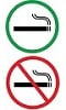habitaciones fumadores y non fumadores