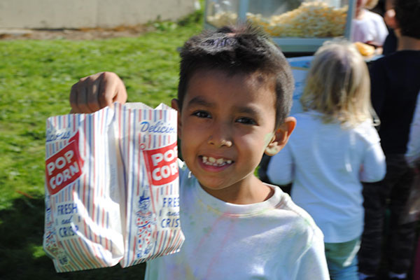 Boy With Popcorn Boy With Popcorn