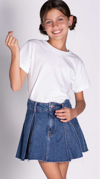 PLAYERA CUELLO REDONDO OPEN END ESTILO 410N NIÑOS