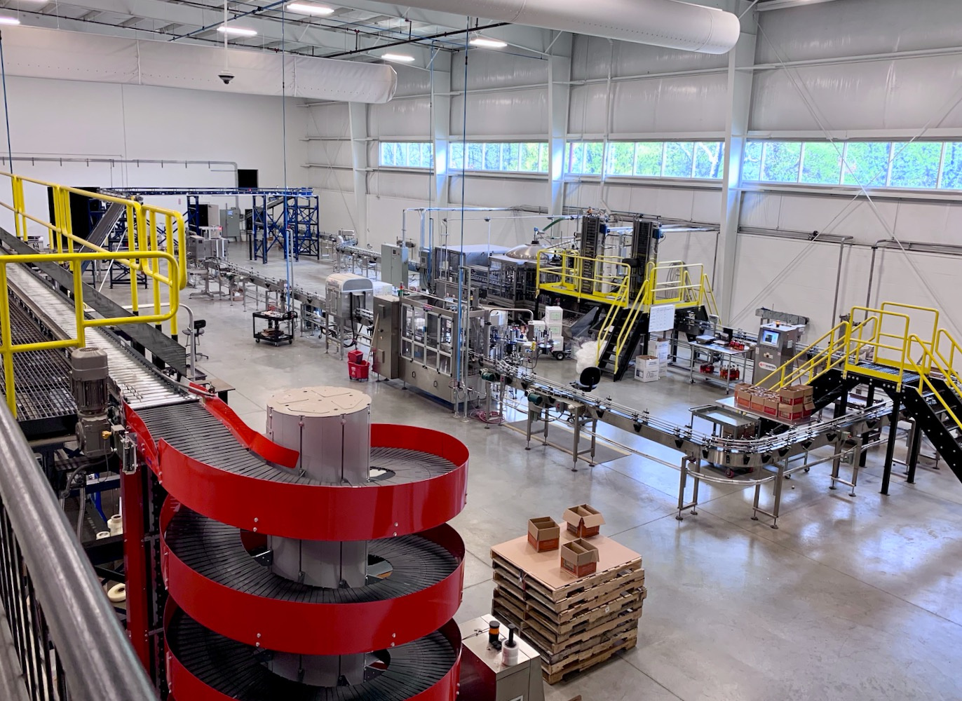 Four Roses High Speed Bottling Line