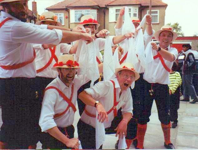 Merrydowners the original team - June 1990