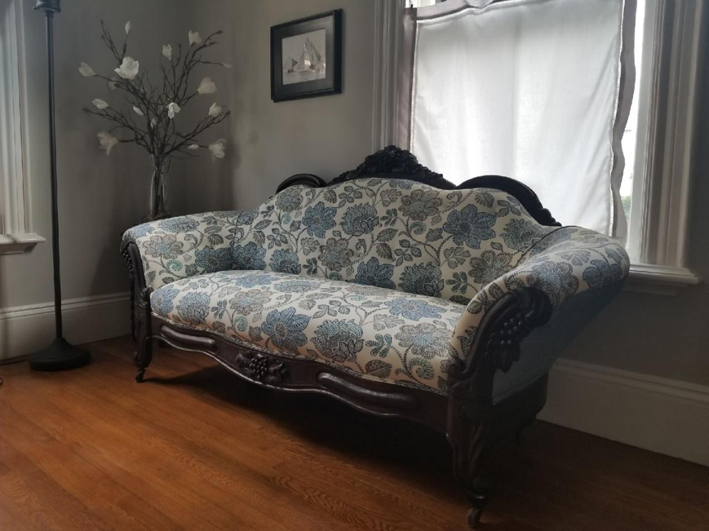 Victorian Sofa Restored