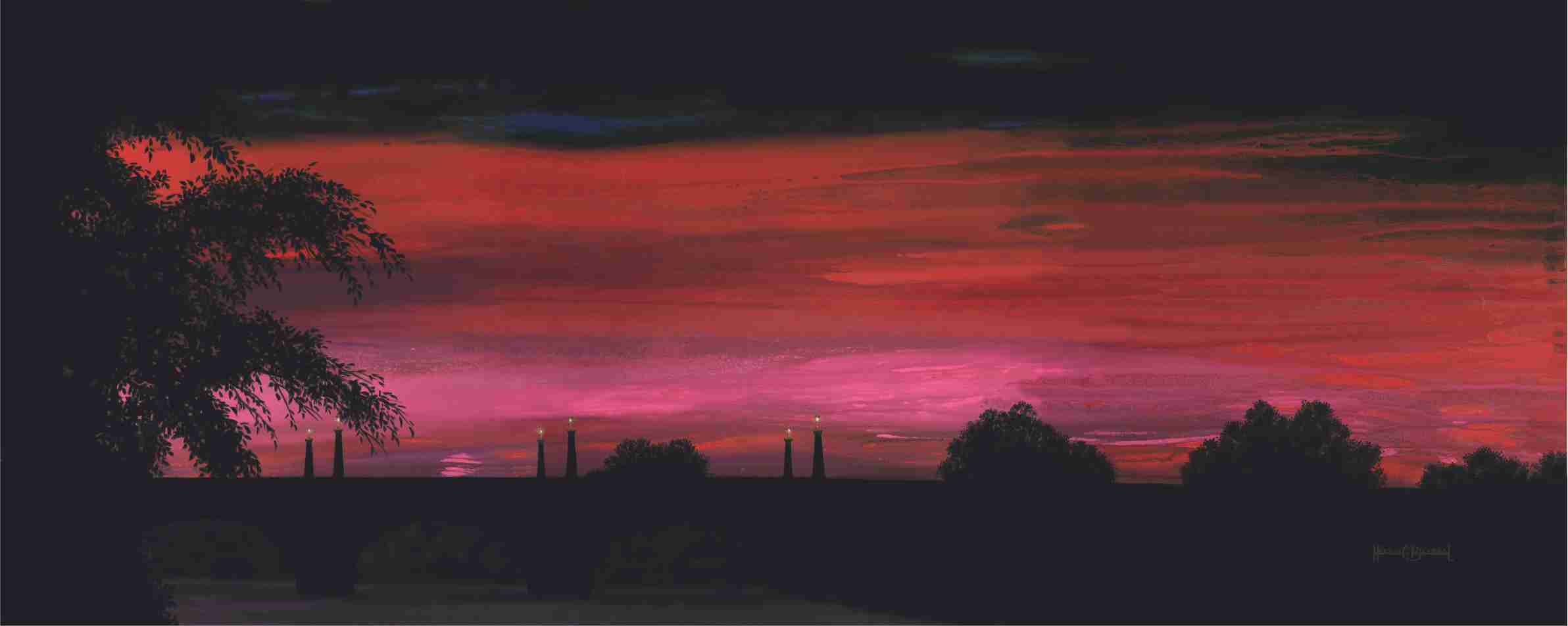 Técnica: Acrílico
Dimensión: 50 x 122 cms.