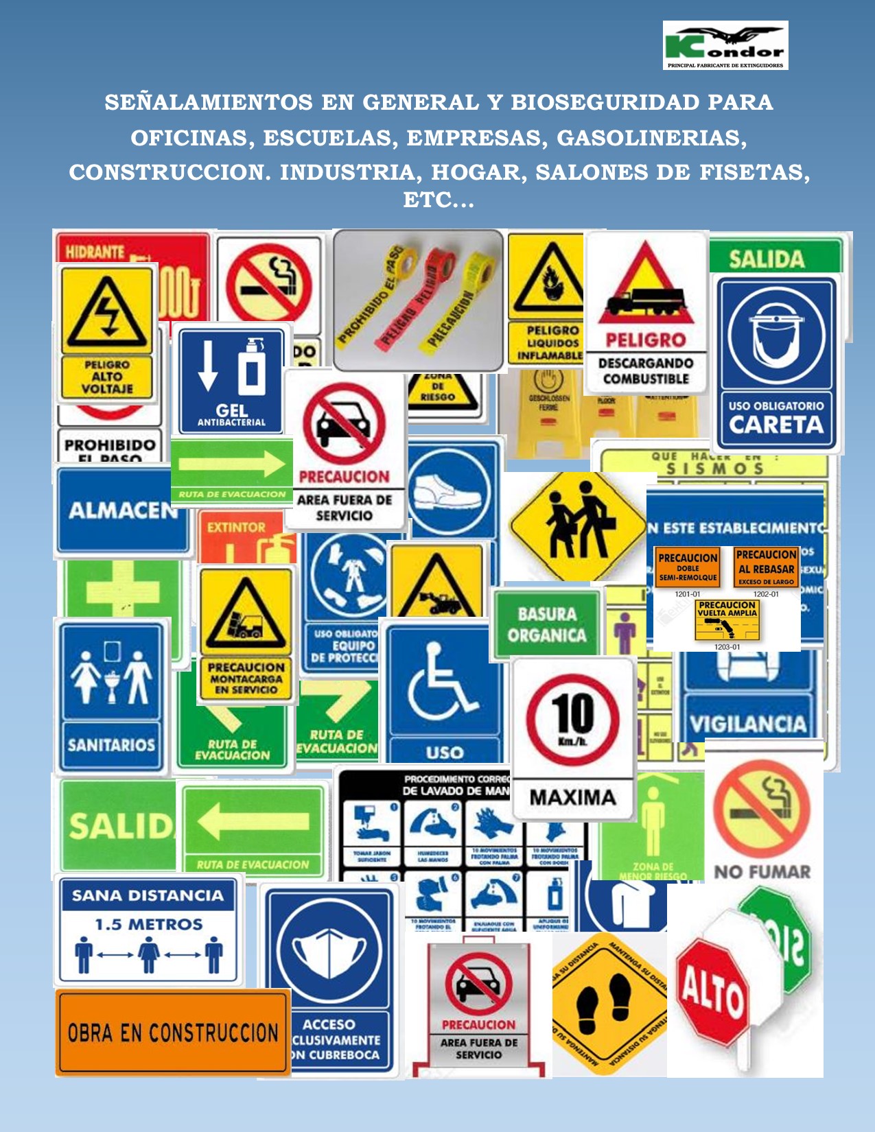 S E Ñ A L A M I E N T O S