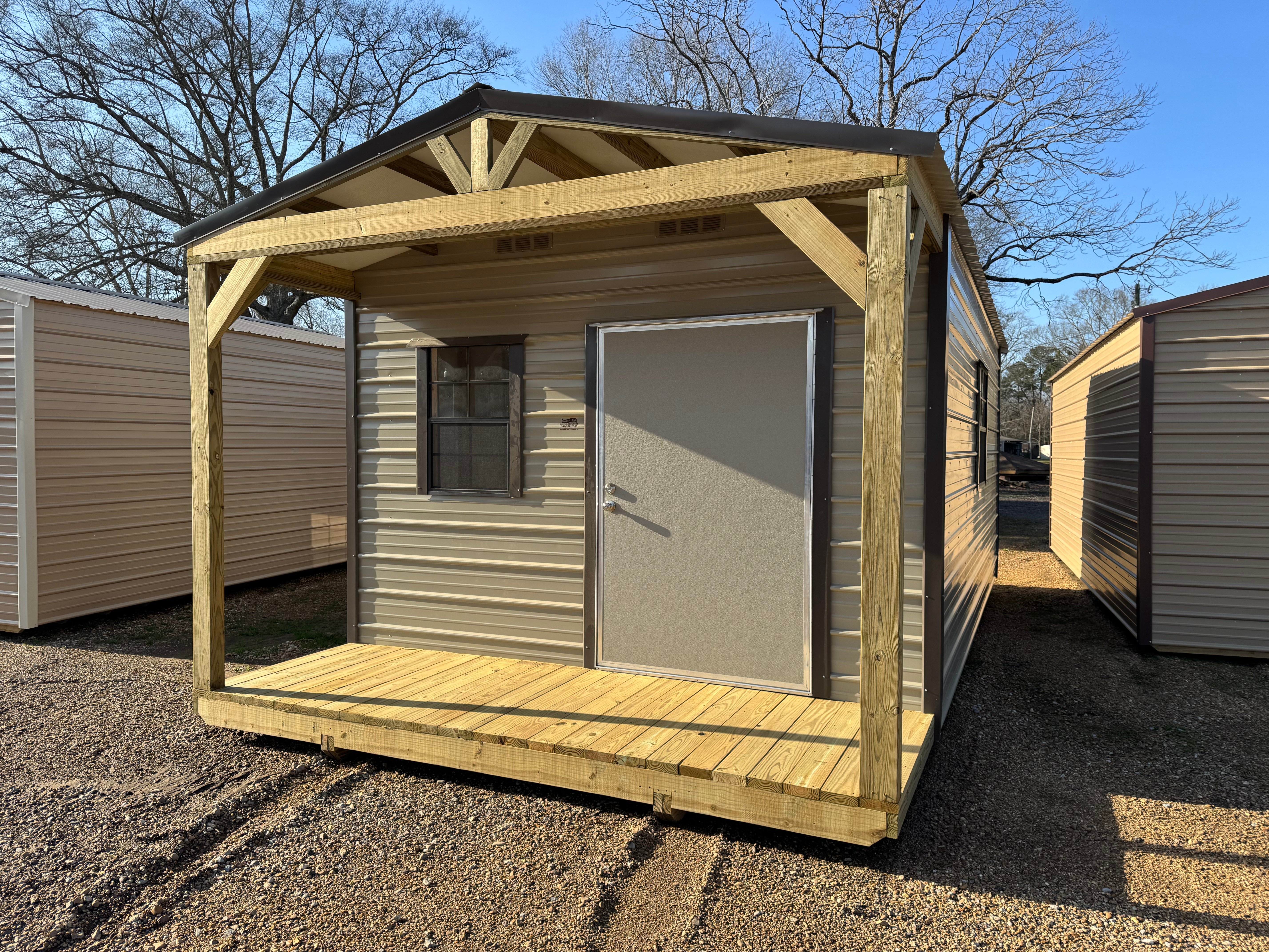 Large Two Door Garage