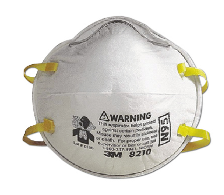RESPIRADOR CONTRA
PARTÍCULAS N95  MOD. 8210
MCA.  3M