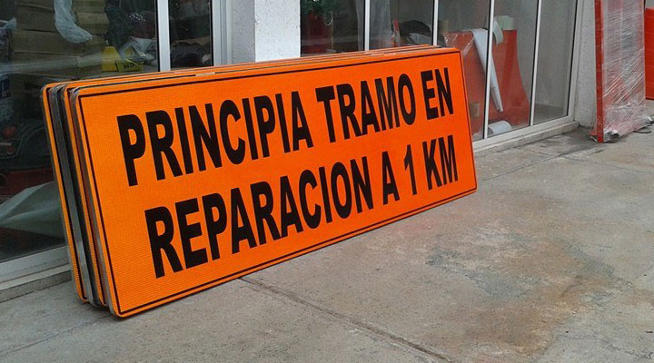 Señales en CDMX - TRAMO EN REPARACION

