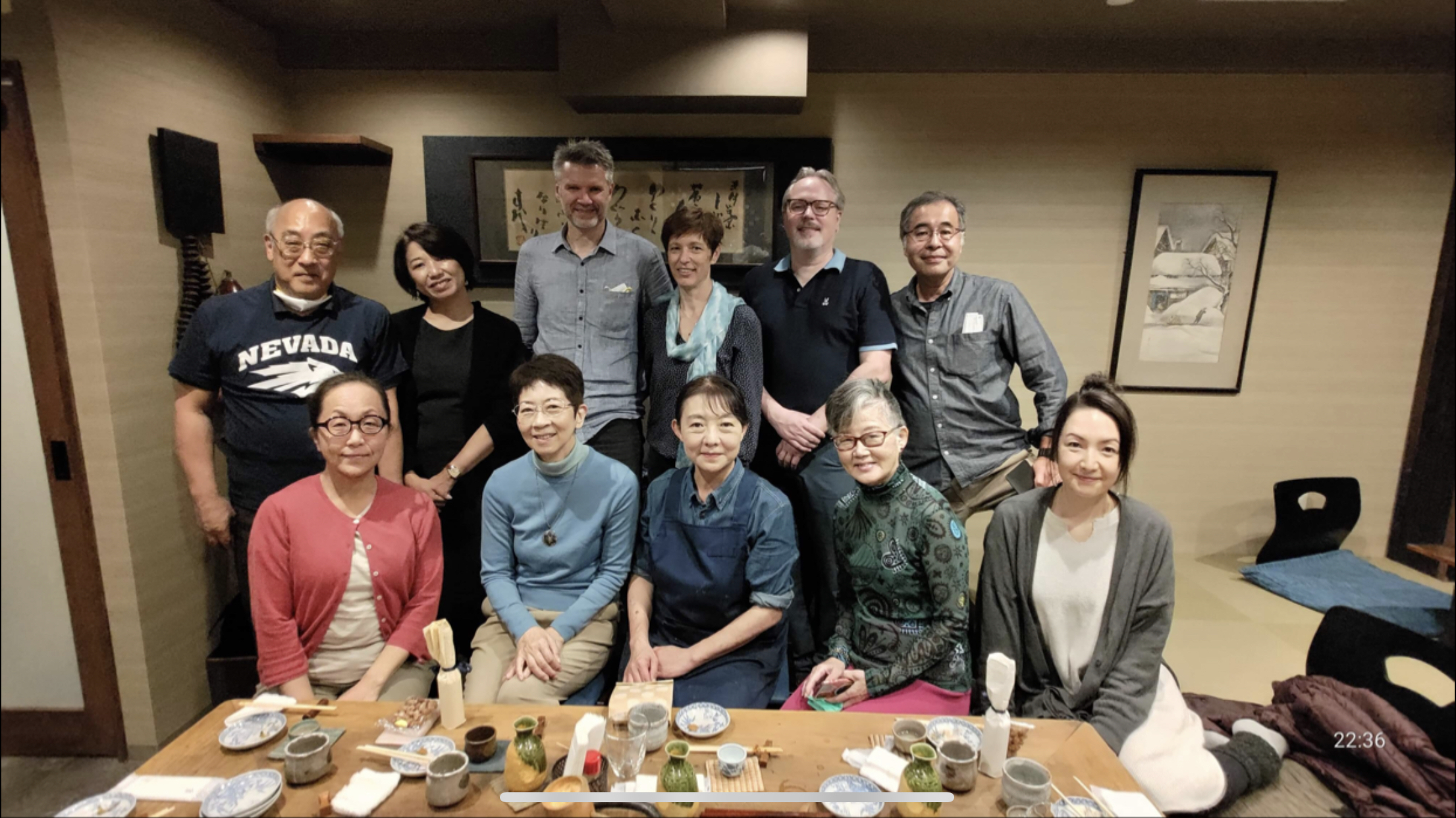 Dinner with friends in Kamakura - wonderful to catch up after 3 years away.
