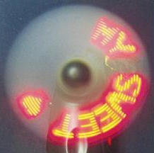 Programmable LED Fan 
