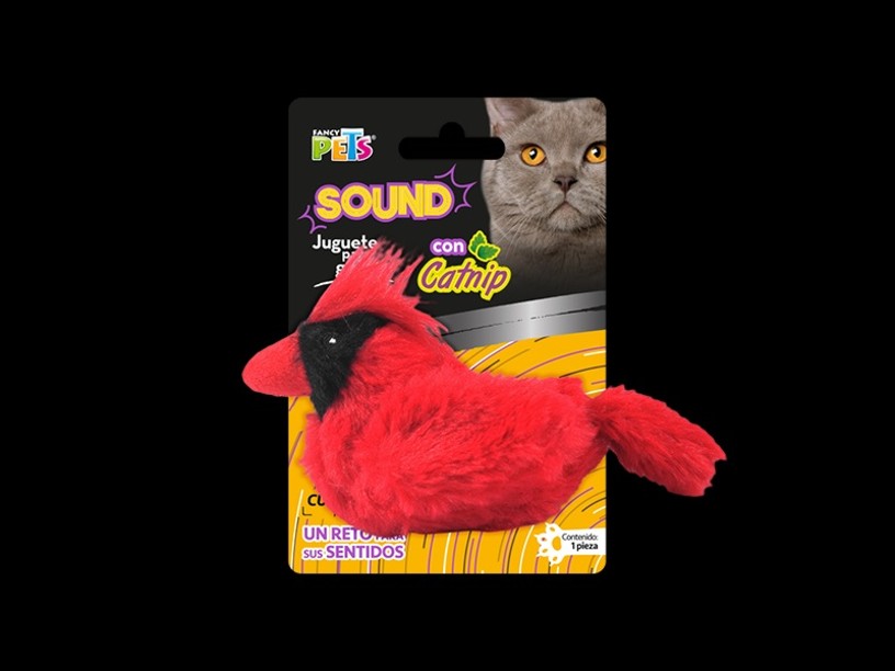 FL9609 JUGUETE CARDENAL 
ROJO SOUND