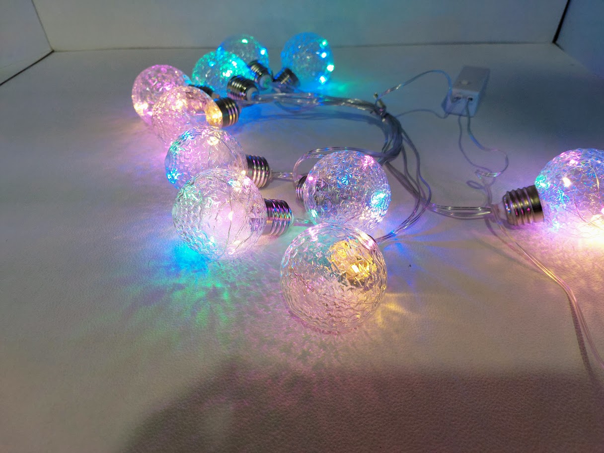 17286
SERIE DE LED RGB
MODELO BOMBILLAS TIPO ESFERAS