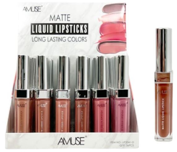 LIP2041-D
MATTE LIQUID LIPSTICK
36 PC DISPLAY
