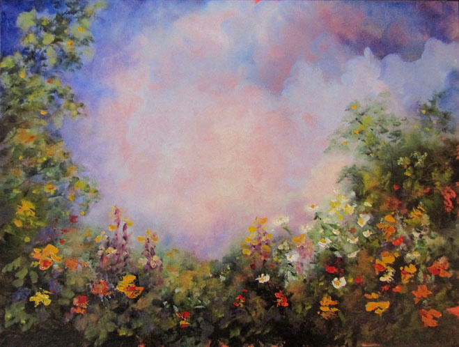 Enchanted Garden
12 x 16 
Oil on canvas