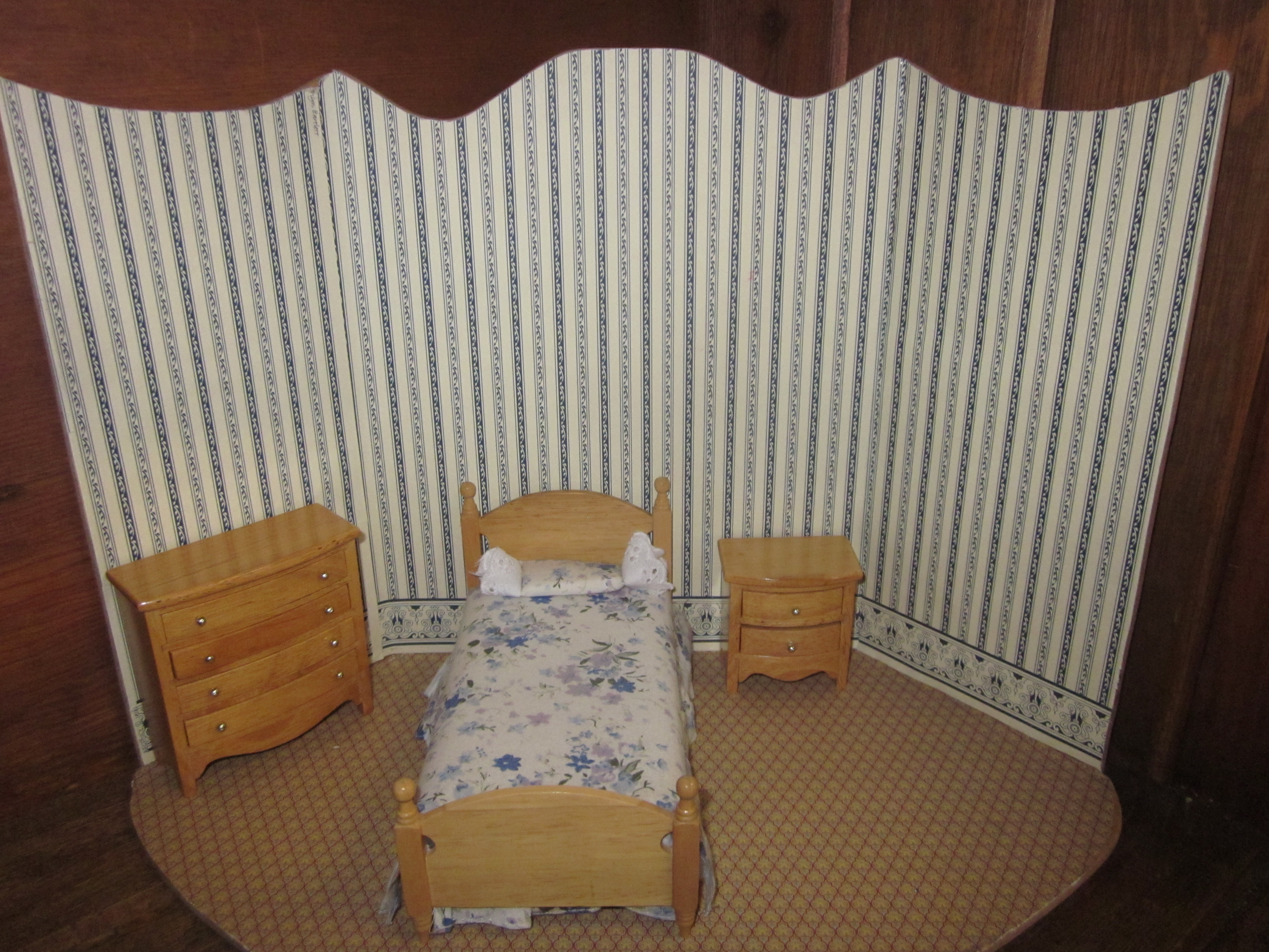 OAK SINGLE BEDROOM SET 3