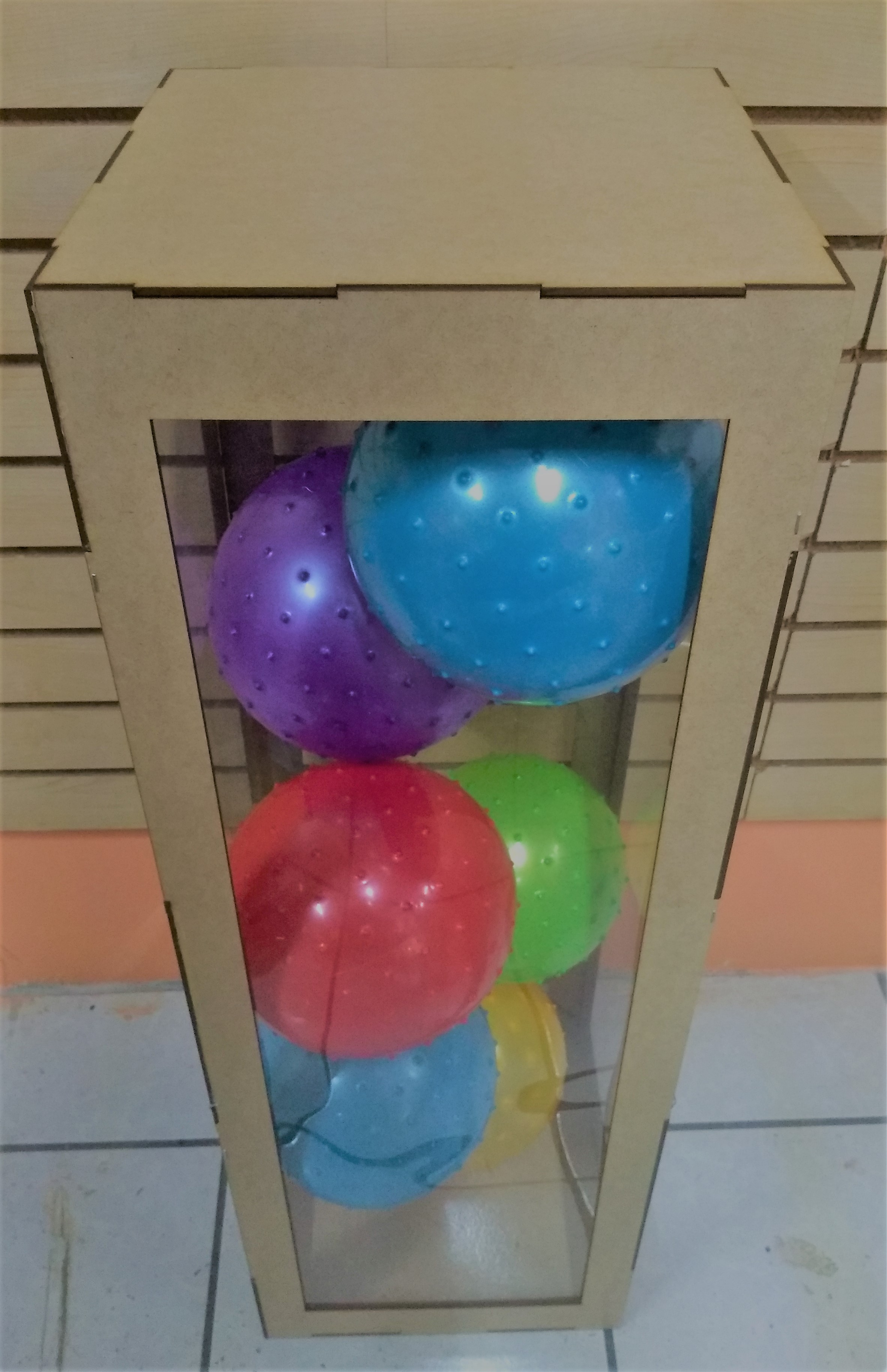 Cubos para Globos
30 x 30 x 60 cm
30 x 30 x 90 cm