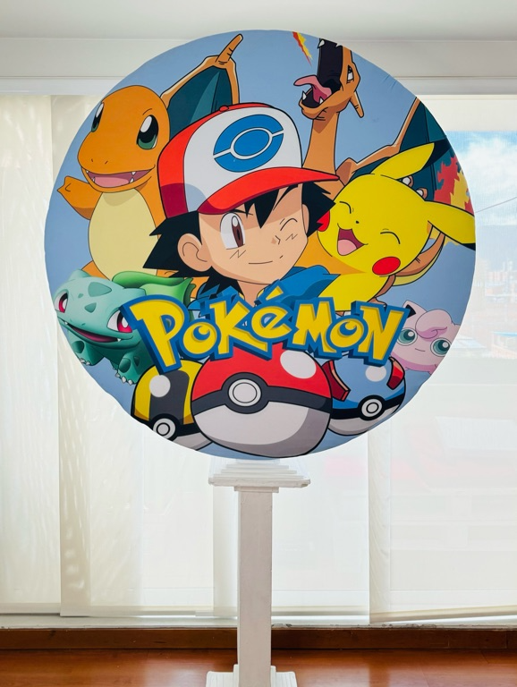 Circulo Efecto 3D Tematico
1.30m diametro x 2.20cm Altura
$80.000