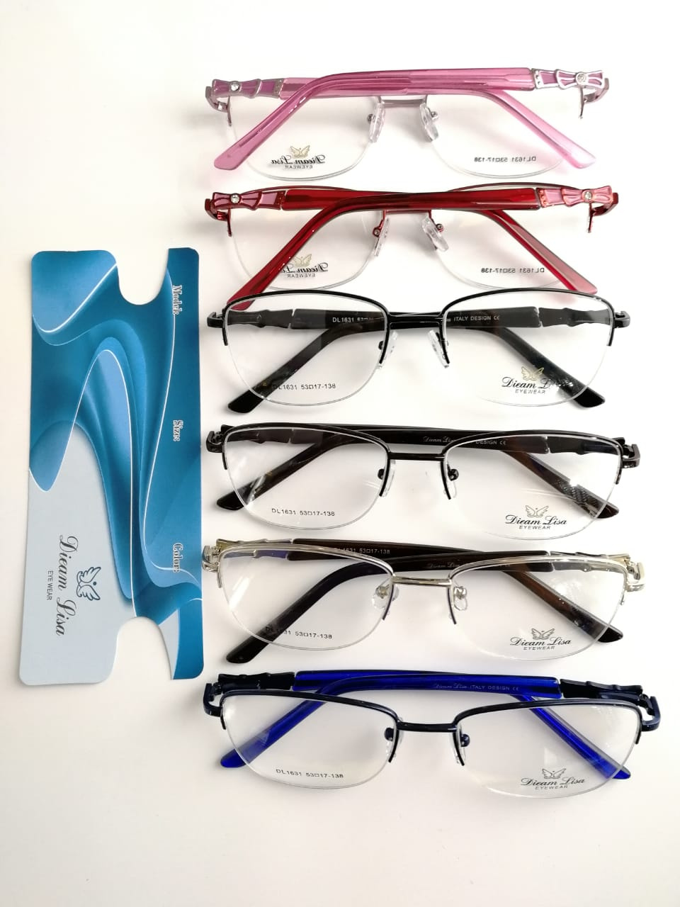 Modelo: DL1631
Colores: Vino, Azul, Cafe, Rosa, Negro y Cafe con Dorado