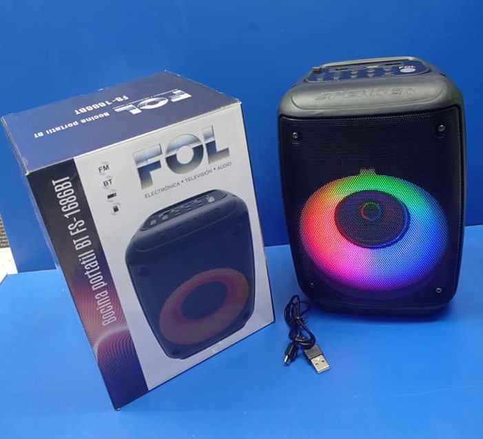 FS-1686BT
MINI  BAFLE  LUCES DE COLORES

