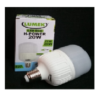 Bombillo LED ECO H-POWER 
20W 3,000K 100-240V Lumek
Cod-15665

