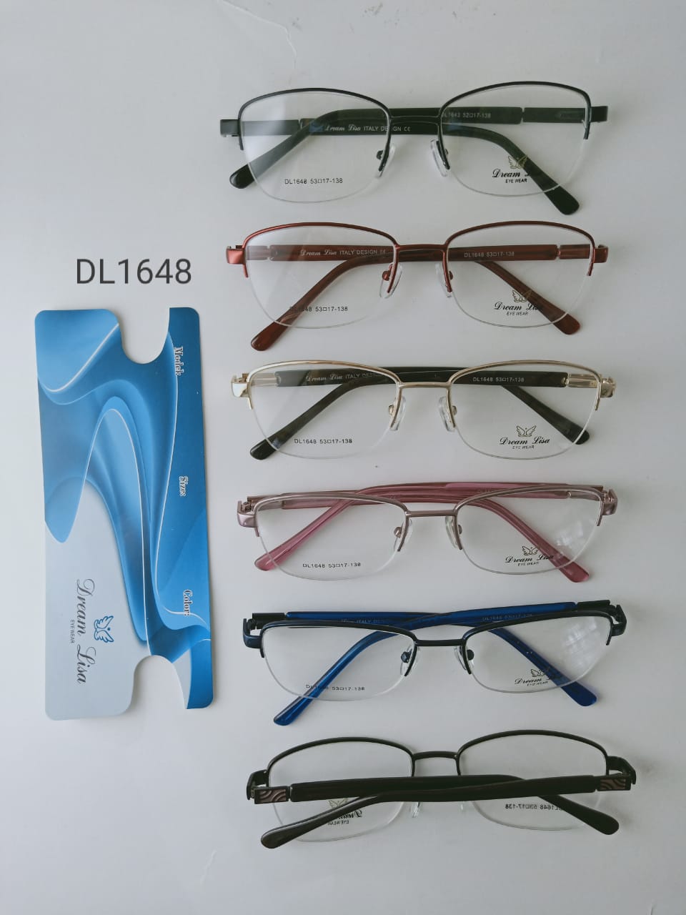 Modelo: DL1648
Colores: Vino, Azul, Cafe, Rosa, Negro y Dorado