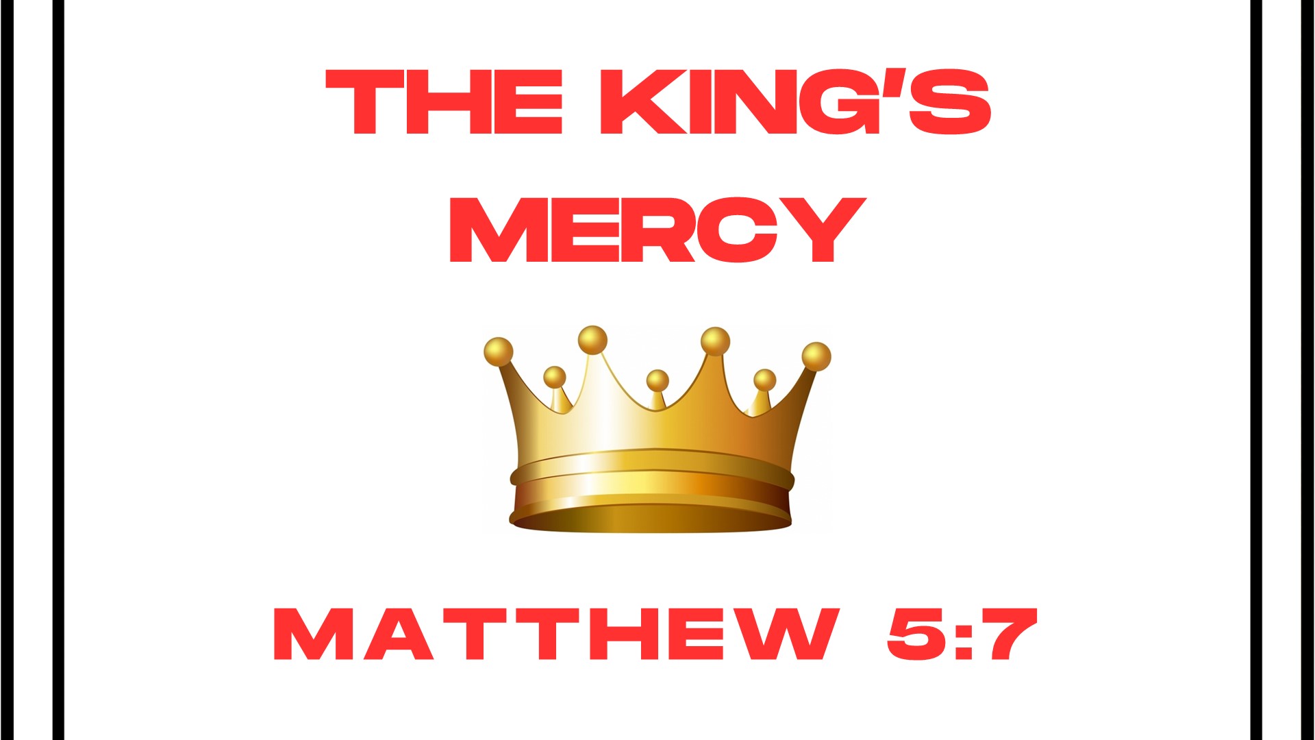Kings Mercy