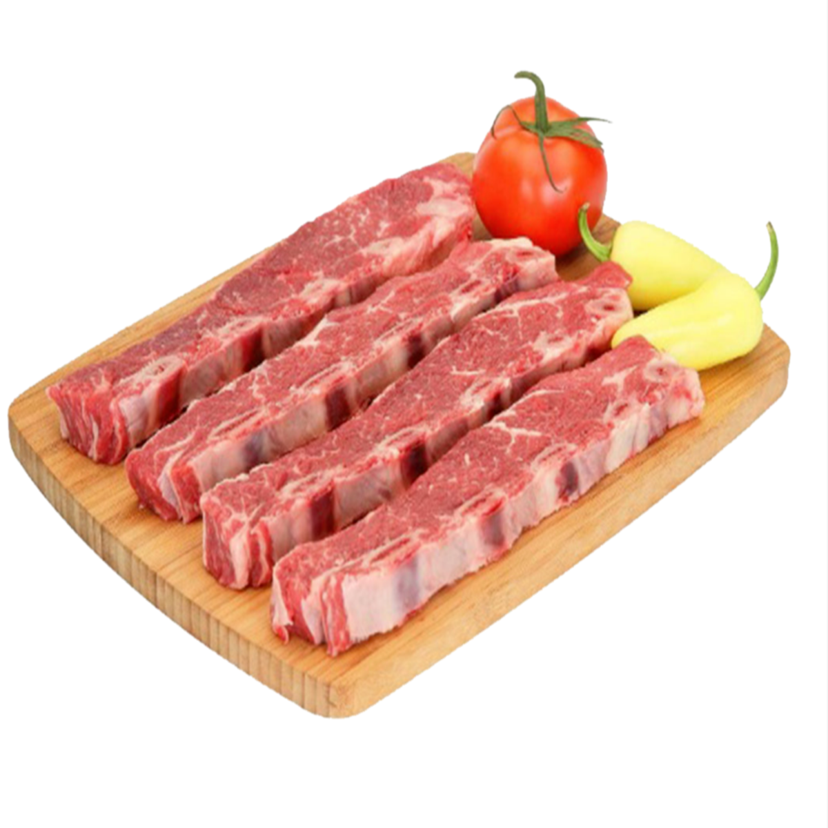 Costilla de res cargada