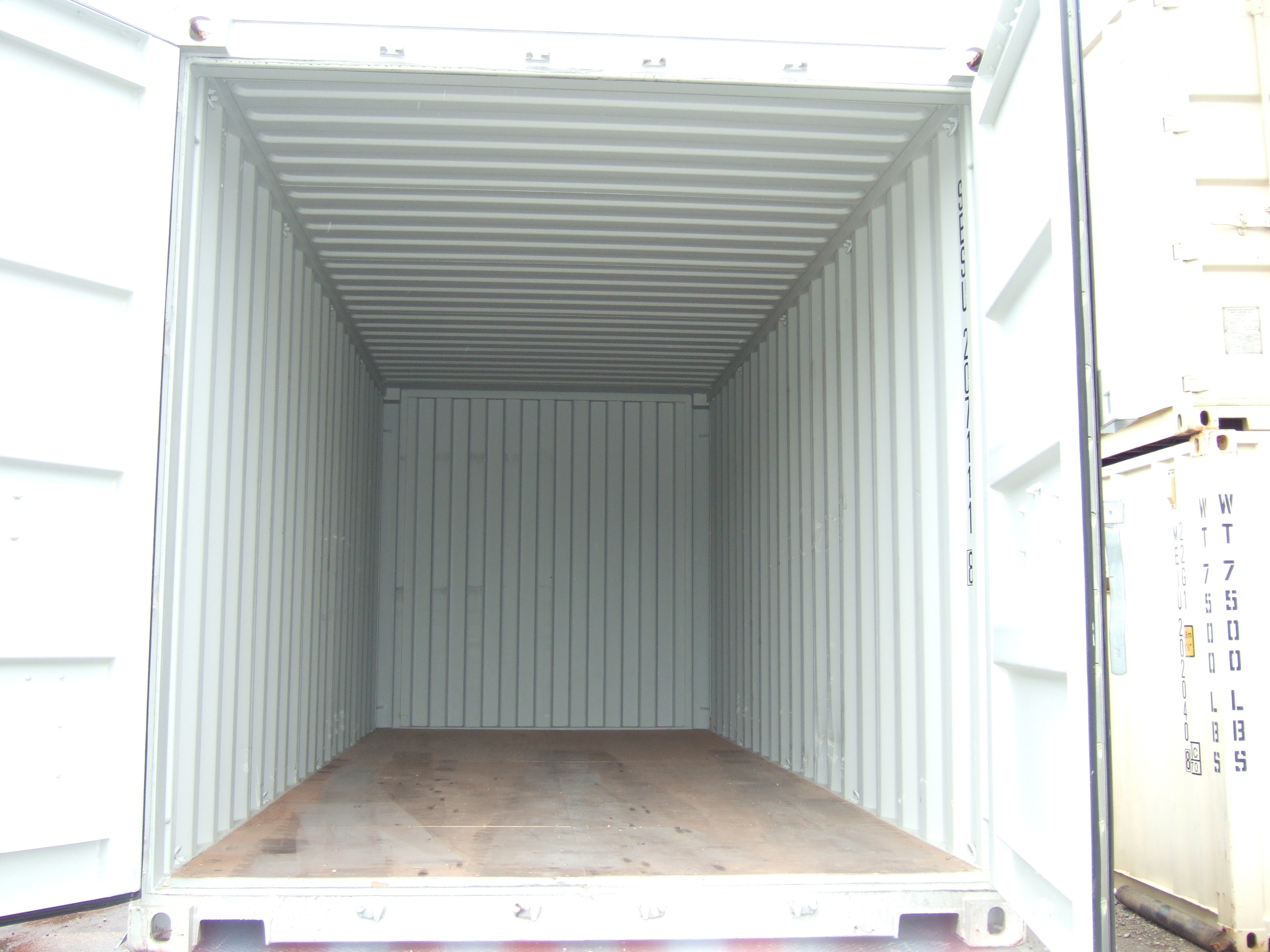 8' x 20' Inside View