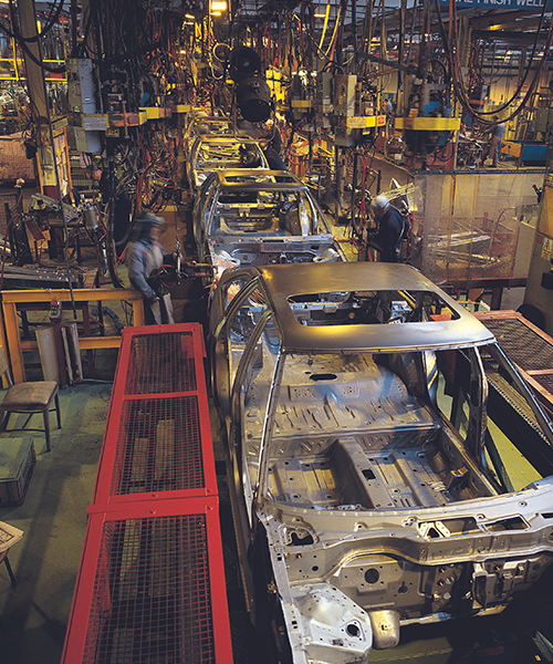 Car assembly line
