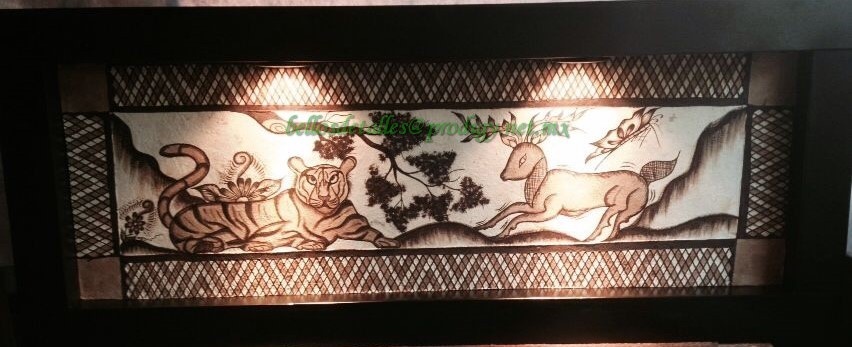 https://0201.nccdn.net/1_2/000/000/118/326/Cuadro-en-papel-Amate--Tigre-y-Venado-852x347.jpg