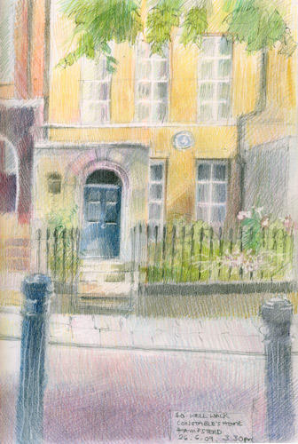 40 Well Walk, Hampstead (former home of John Constable)