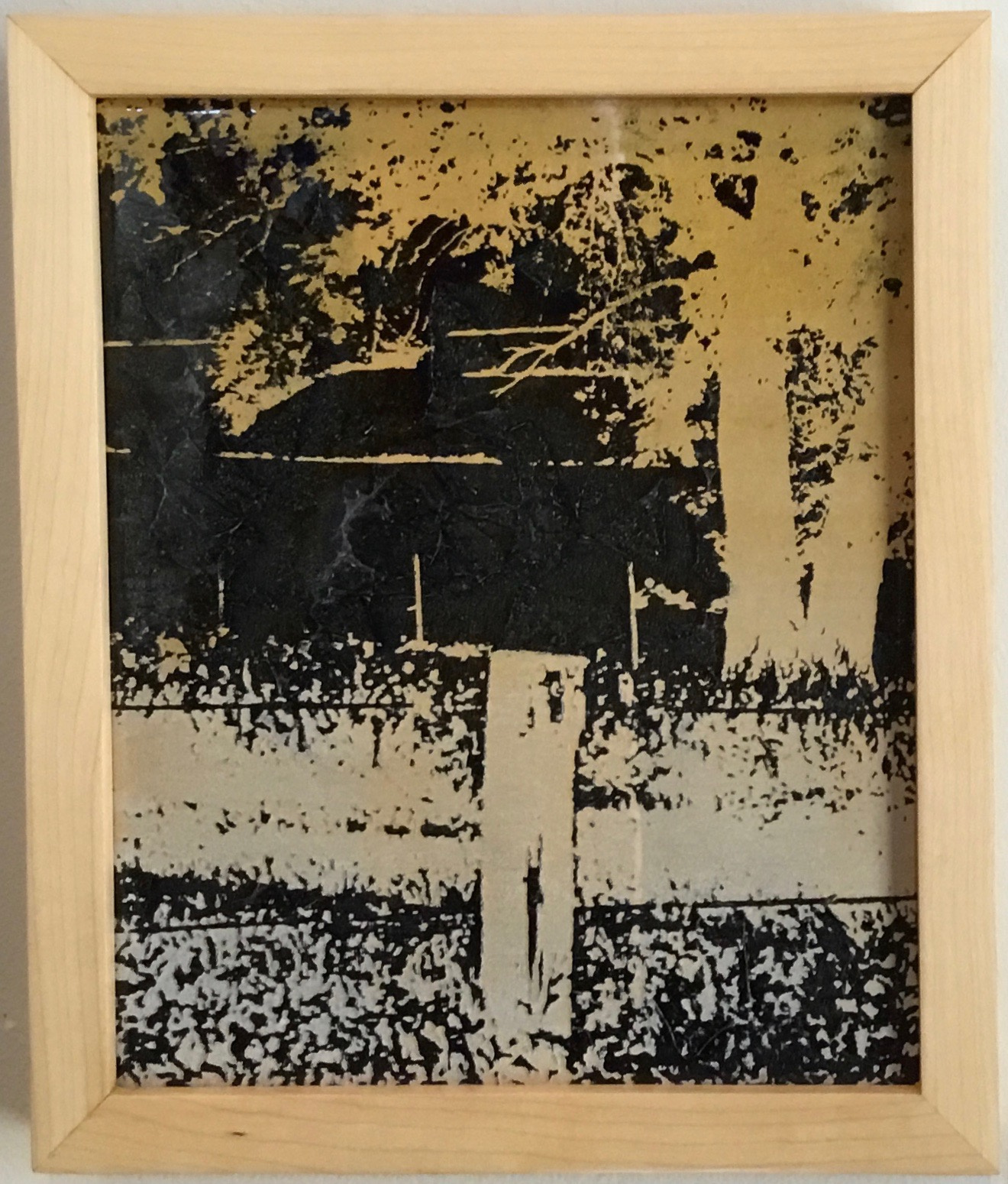 Wire
Enamel on Fused Glass
9" X 11"
$95.