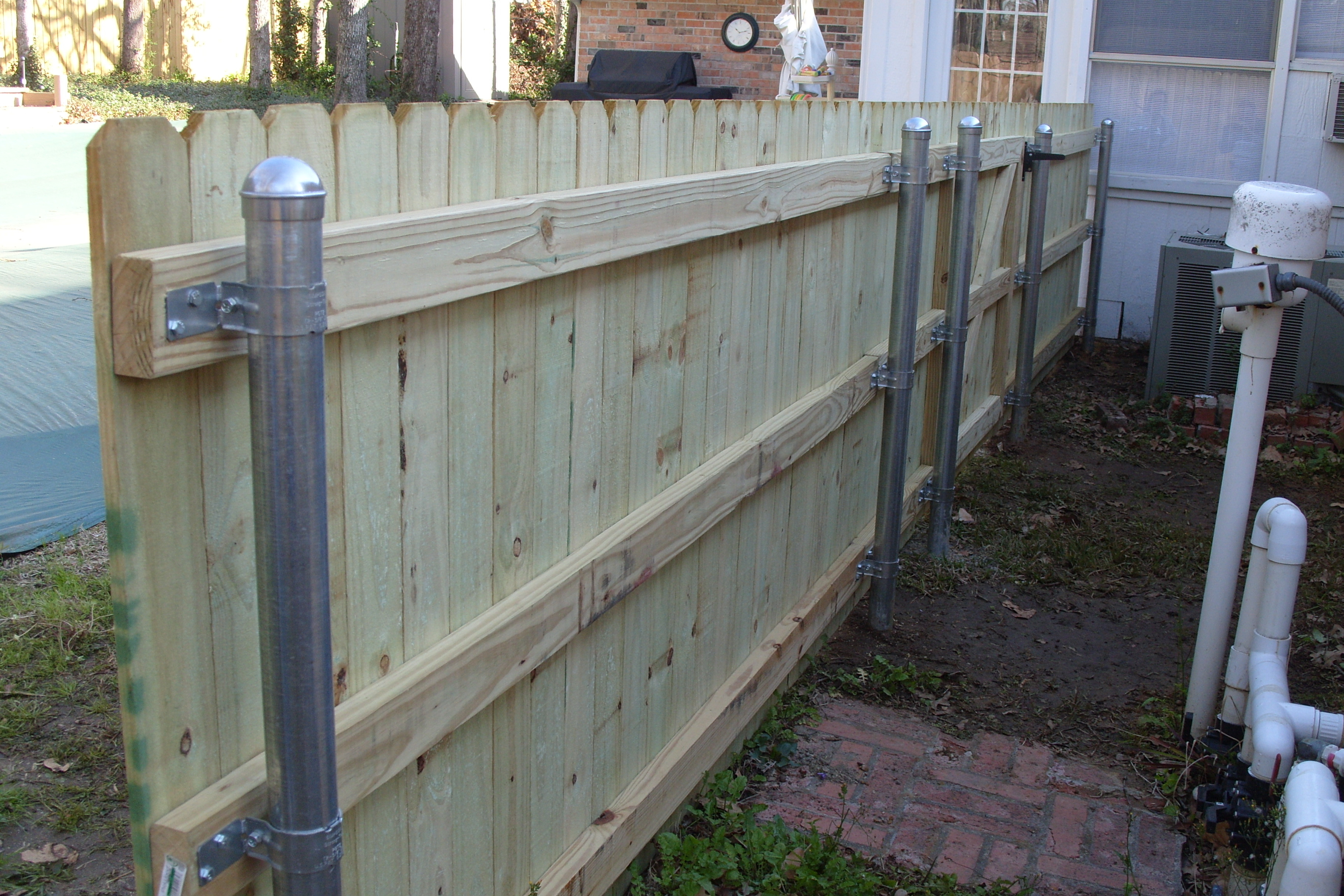 New Wooden Fence
