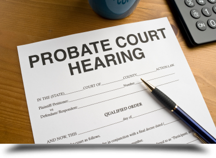 Probate court hearing||||