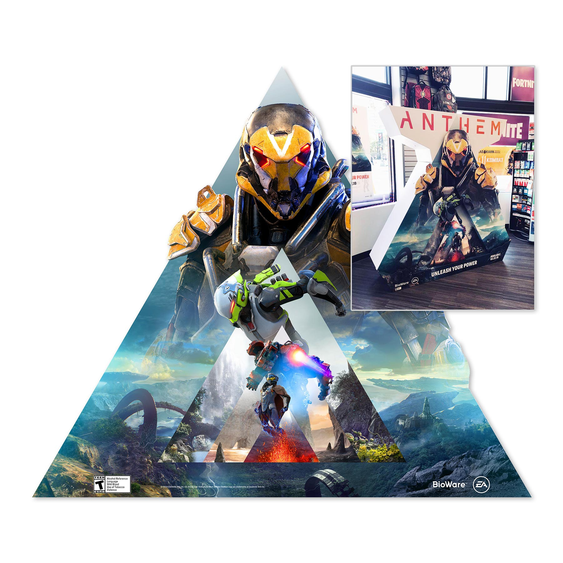 Anthem GameStop Display