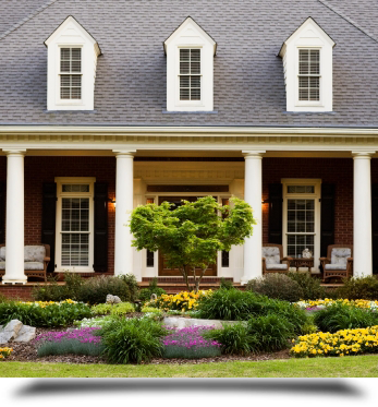 Front yard with modern design||||