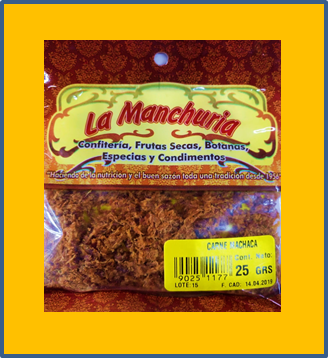 CARNE MACHACA
25 GRS