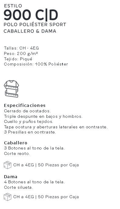 DESCRIPCION ESTILO 900