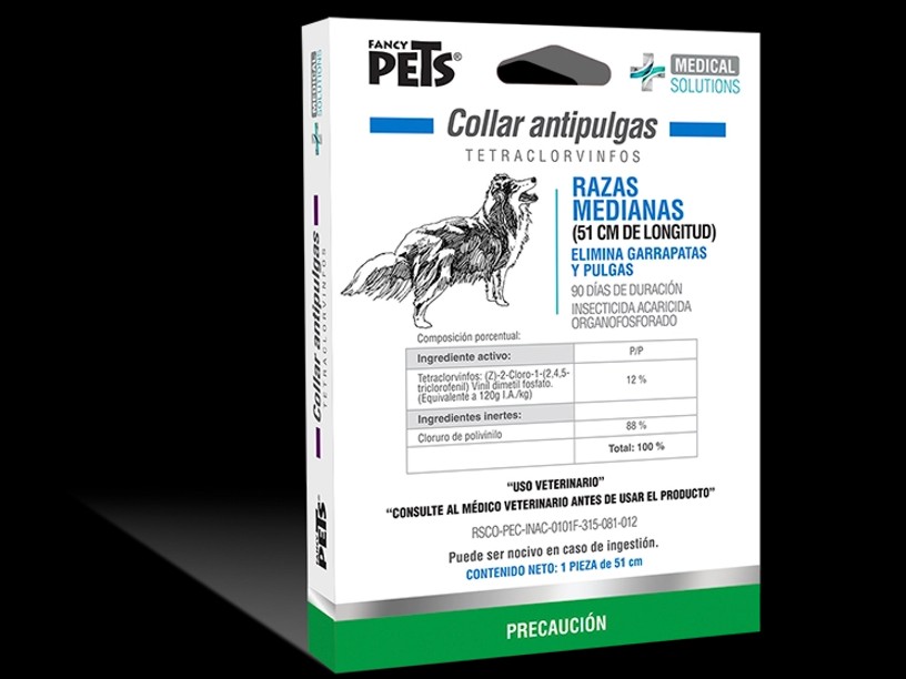 FL3603 MS-COLLAR ANTIPULGAS 
PARA PERRO MEDIANO