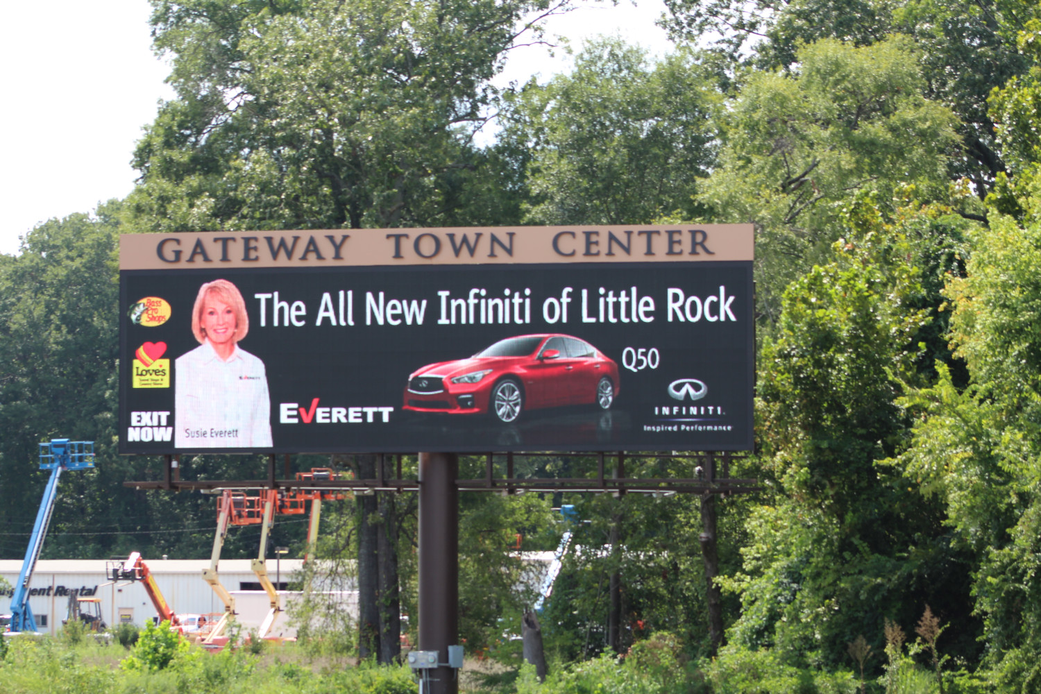 14'x48' Digital Billboard  10710 I-30 Little Rock, AR