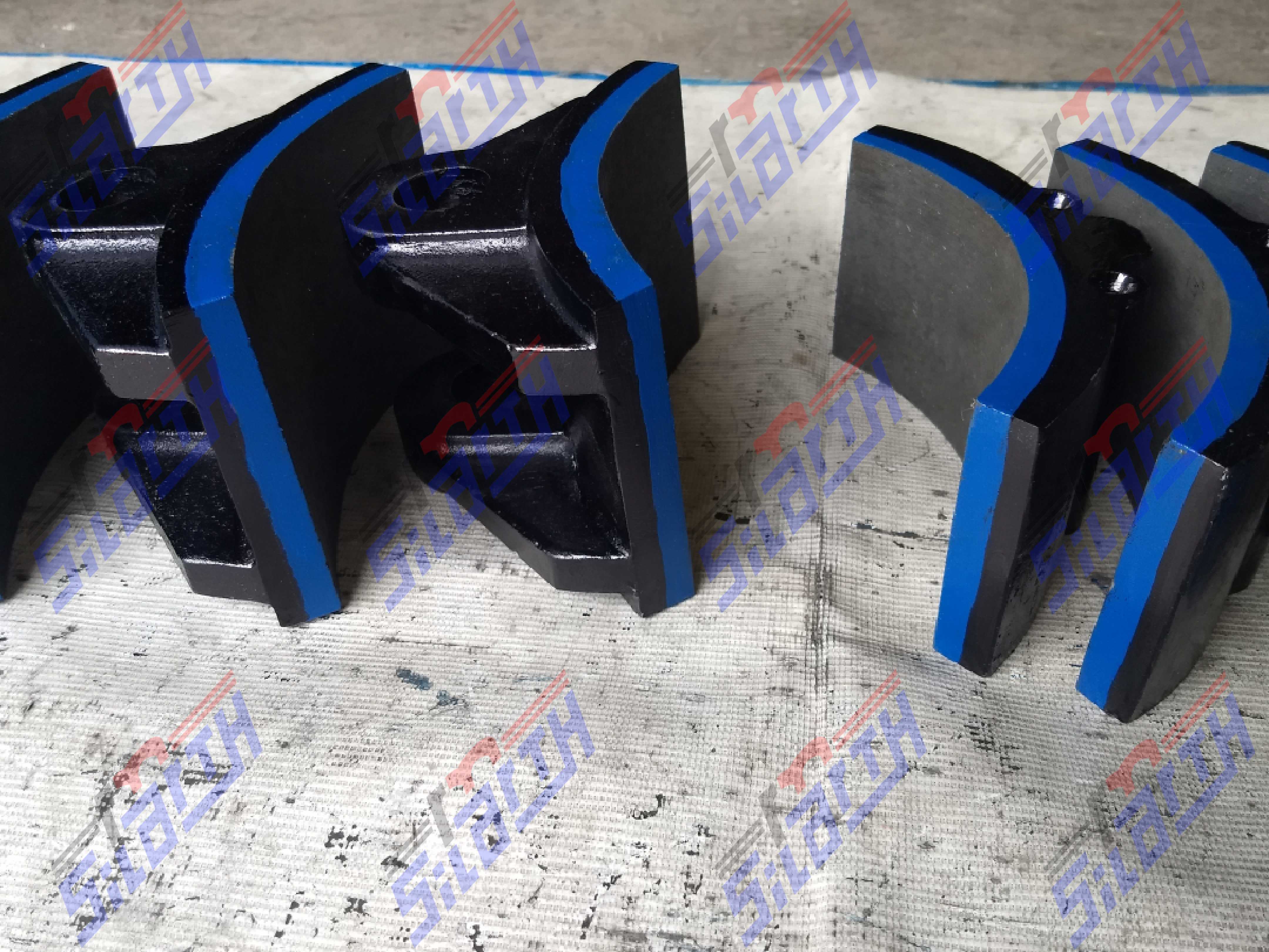 ZAPATA FRENO TAMBOR GRÚA 8" T OREJA y 10"