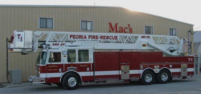 Peoria T-1 GSO 6802 Fire Truck