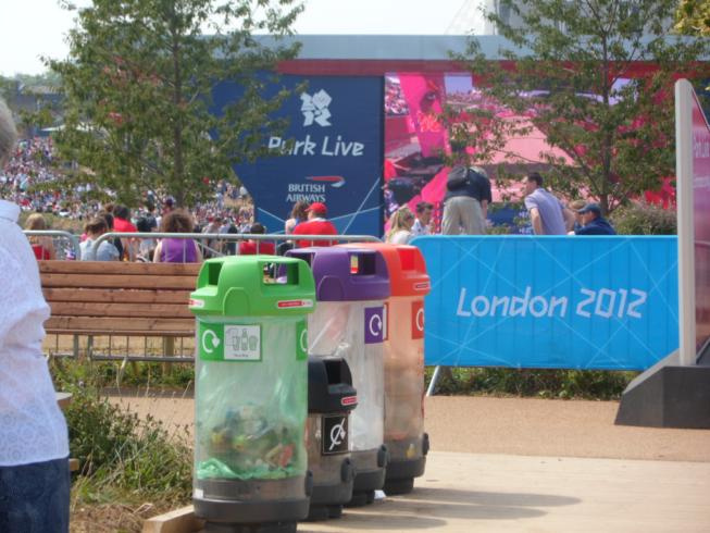 The Park Live area in the Olympic Park
