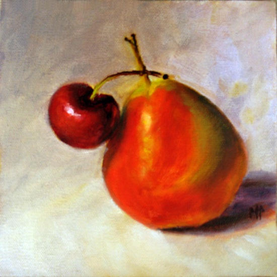 Hang In There
6 x 6 Oil on panel