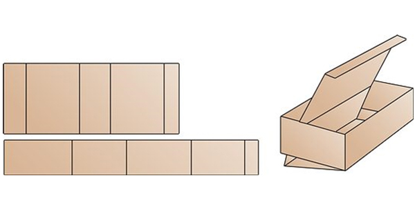 Caja corrediza dos piezas

Caja de dos piezas. Consiste de una hoja con hendidos el interior y un tubo exterior. Estas cajas son de dimensiones pequeñas y se usan para enviar artículos por correo. Un determinado número de ellas se pueden poner en una caja colectiva para sus embarques. Se abre fácilmente, se usa para productos farmacéuticos, libros, etc.