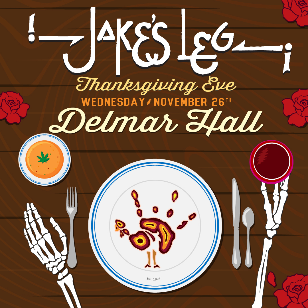 Jake's Leg  "49th Anniversary Celebration" @ Delmar Hall