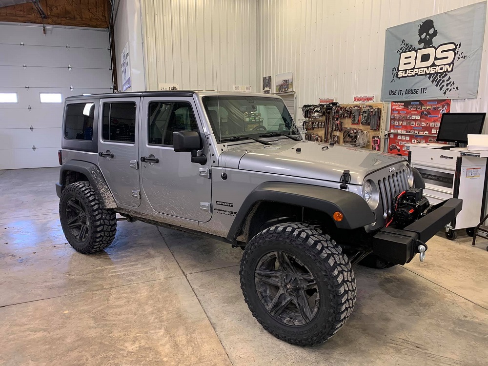 Light Gray Jeep