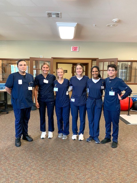 Nurse Aide students at clinical