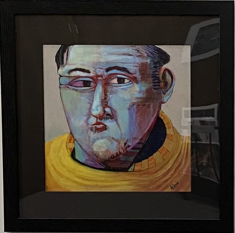 Soccer Fan
Mixed Media
11/5" X 11"
$275.
